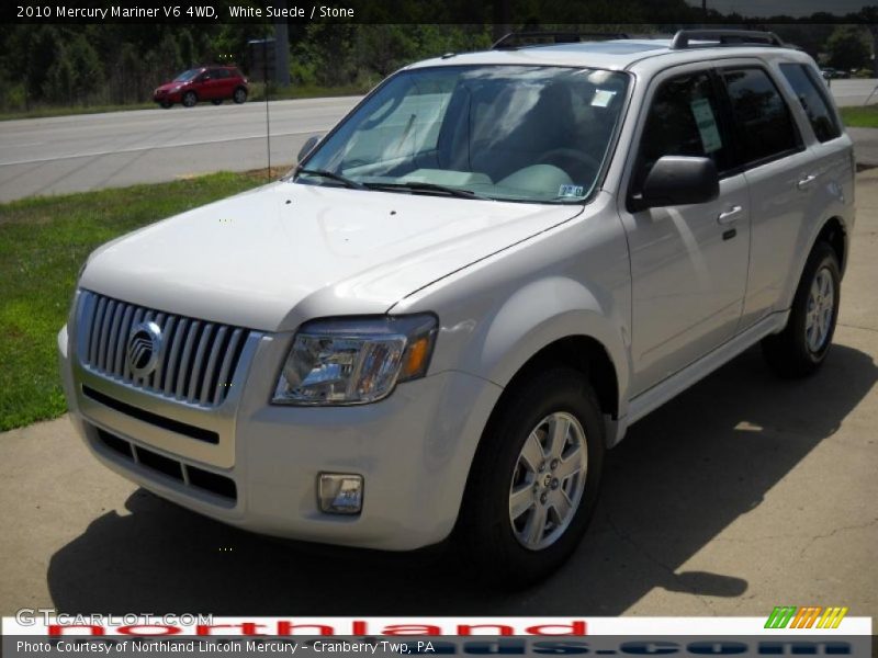White Suede / Stone 2010 Mercury Mariner V6 4WD