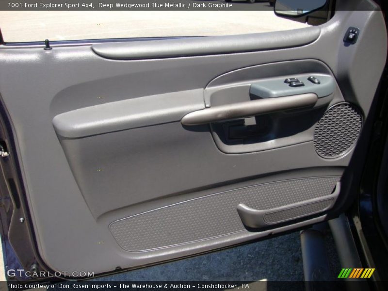 Deep Wedgewood Blue Metallic / Dark Graphite 2001 Ford Explorer Sport 4x4