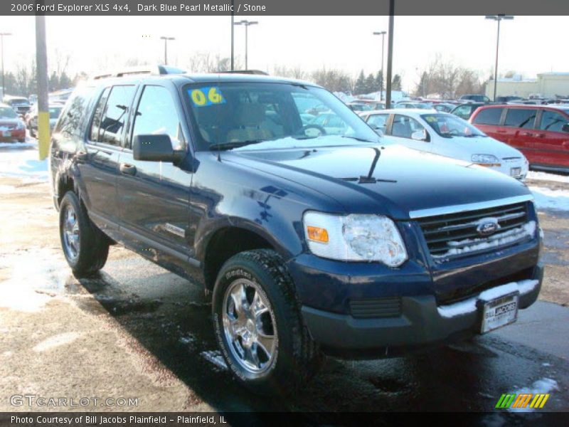 Dark Blue Pearl Metallic / Stone 2006 Ford Explorer XLS 4x4