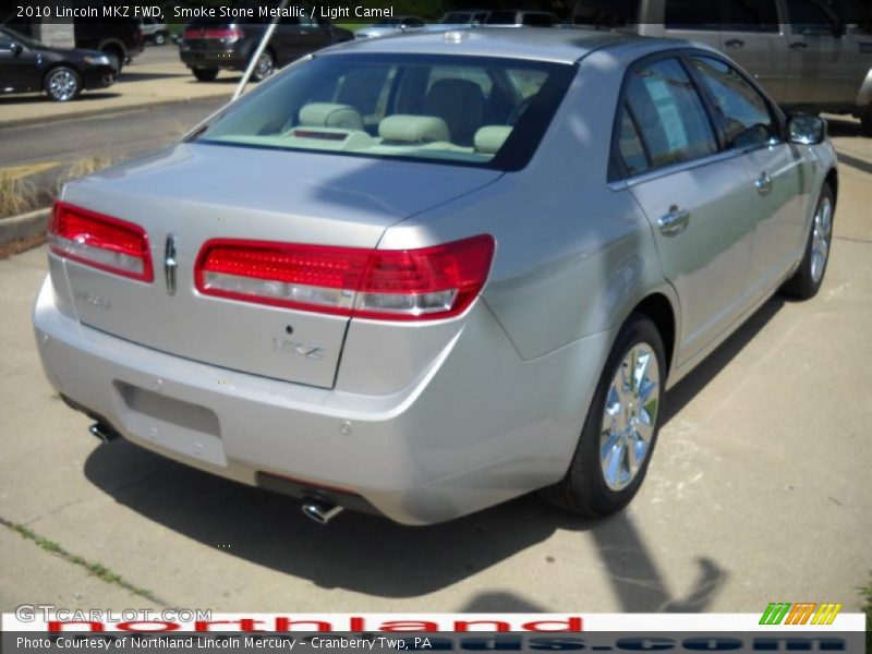 Smoke Stone Metallic / Light Camel 2010 Lincoln MKZ FWD