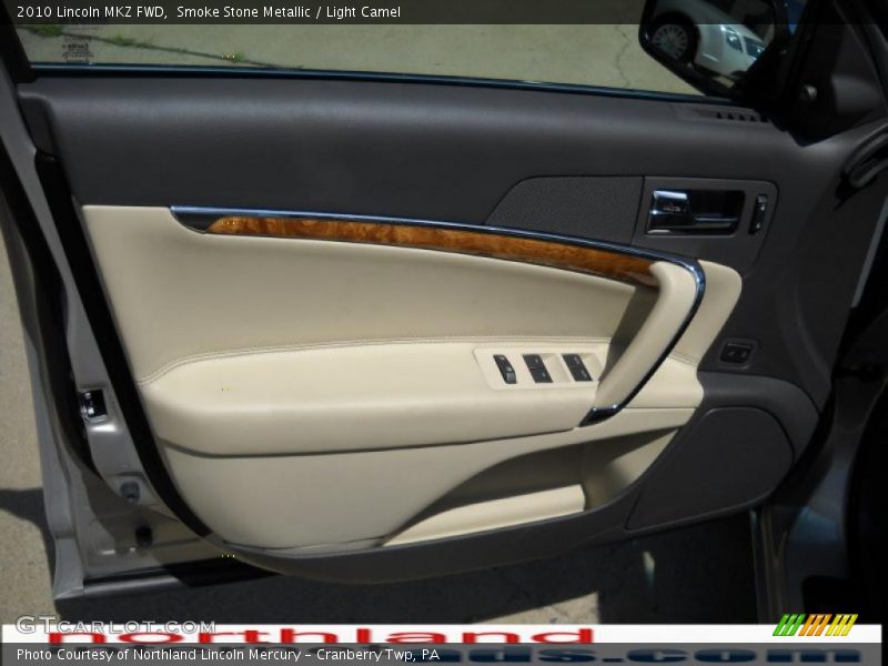 Smoke Stone Metallic / Light Camel 2010 Lincoln MKZ FWD