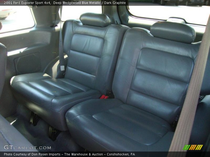 Deep Wedgewood Blue Metallic / Dark Graphite 2001 Ford Explorer Sport 4x4
