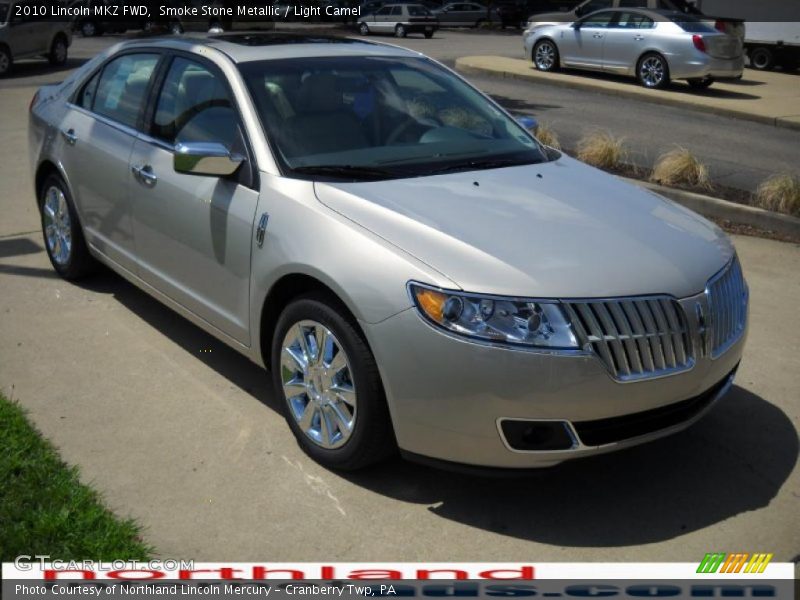Smoke Stone Metallic / Light Camel 2010 Lincoln MKZ FWD