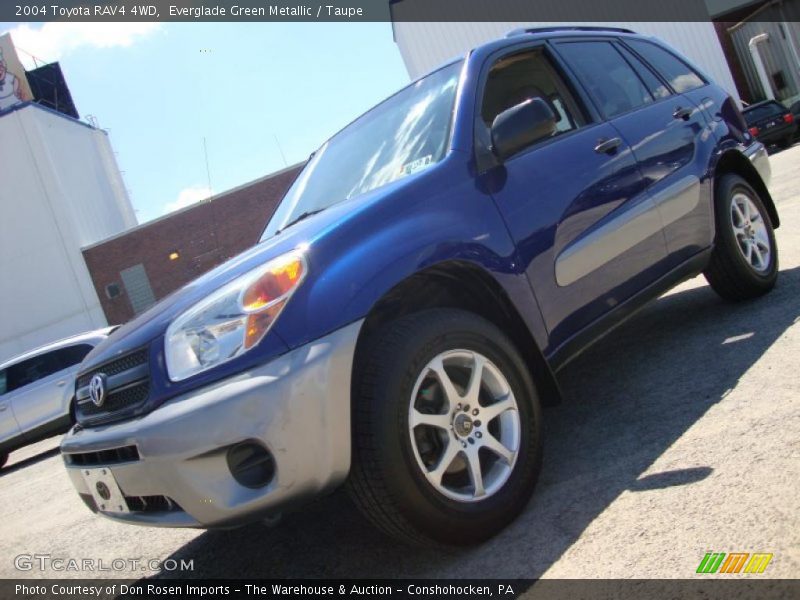 Everglade Green Metallic / Taupe 2004 Toyota RAV4 4WD