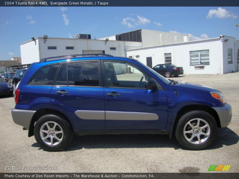 Everglade Green Metallic / Taupe 2004 Toyota RAV4 4WD