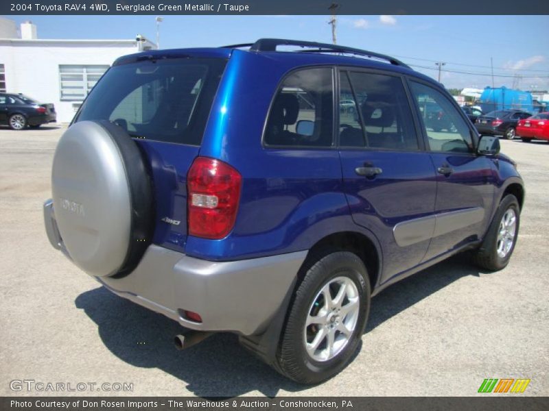 Everglade Green Metallic / Taupe 2004 Toyota RAV4 4WD