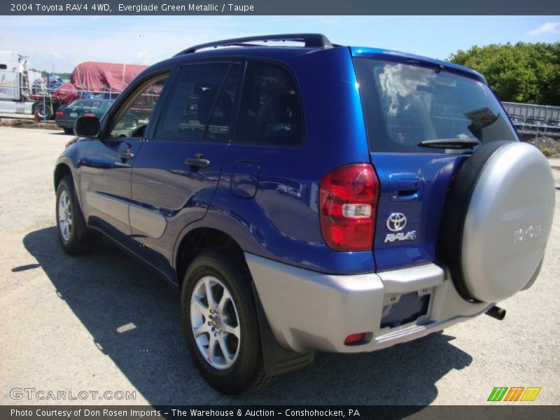 Everglade Green Metallic / Taupe 2004 Toyota RAV4 4WD