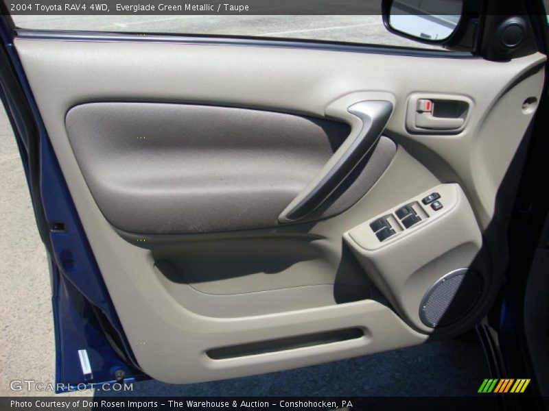 Everglade Green Metallic / Taupe 2004 Toyota RAV4 4WD