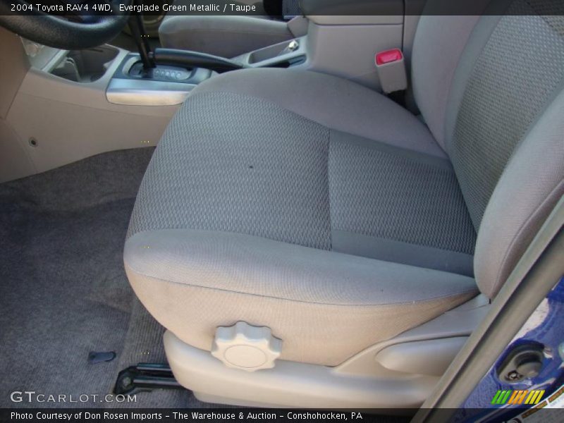 Everglade Green Metallic / Taupe 2004 Toyota RAV4 4WD