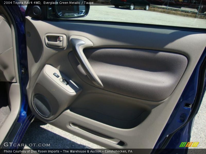 Everglade Green Metallic / Taupe 2004 Toyota RAV4 4WD