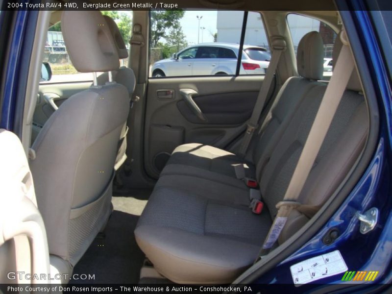 Everglade Green Metallic / Taupe 2004 Toyota RAV4 4WD