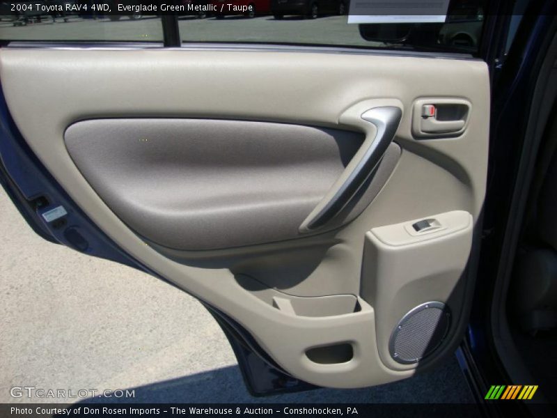 Everglade Green Metallic / Taupe 2004 Toyota RAV4 4WD