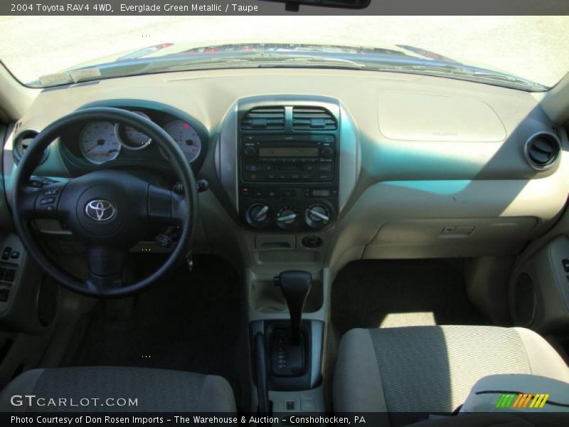 Everglade Green Metallic / Taupe 2004 Toyota RAV4 4WD