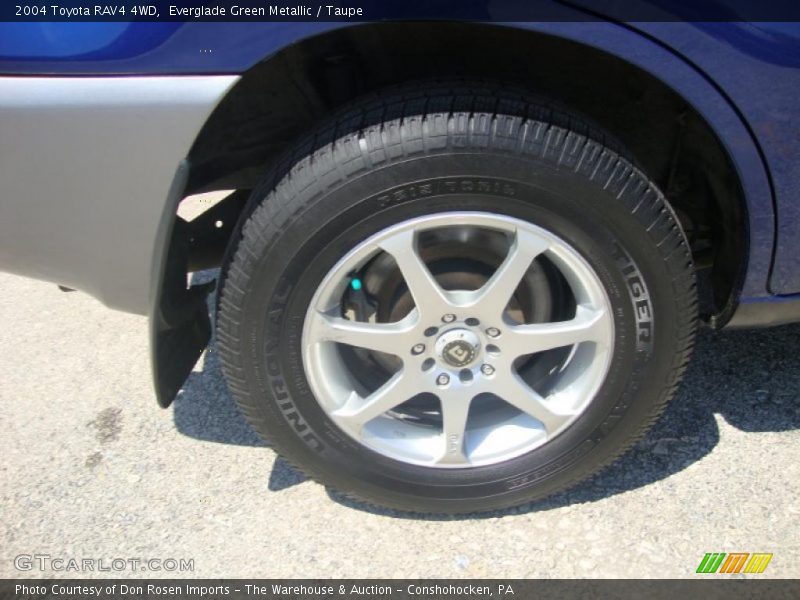 Everglade Green Metallic / Taupe 2004 Toyota RAV4 4WD