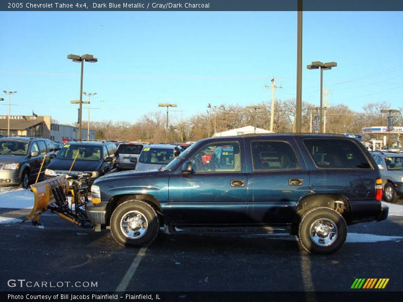 Dark Blue Metallic / Gray/Dark Charcoal 2005 Chevrolet Tahoe 4x4