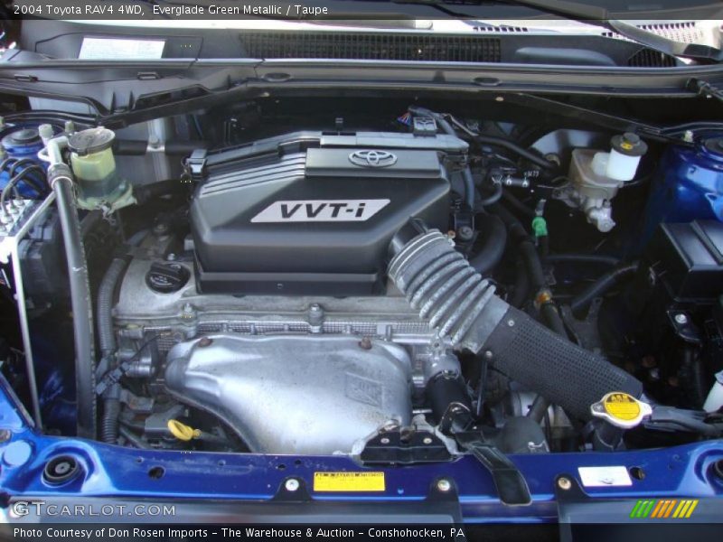 Everglade Green Metallic / Taupe 2004 Toyota RAV4 4WD