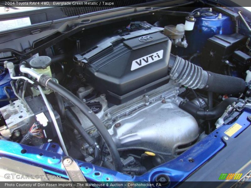 Everglade Green Metallic / Taupe 2004 Toyota RAV4 4WD