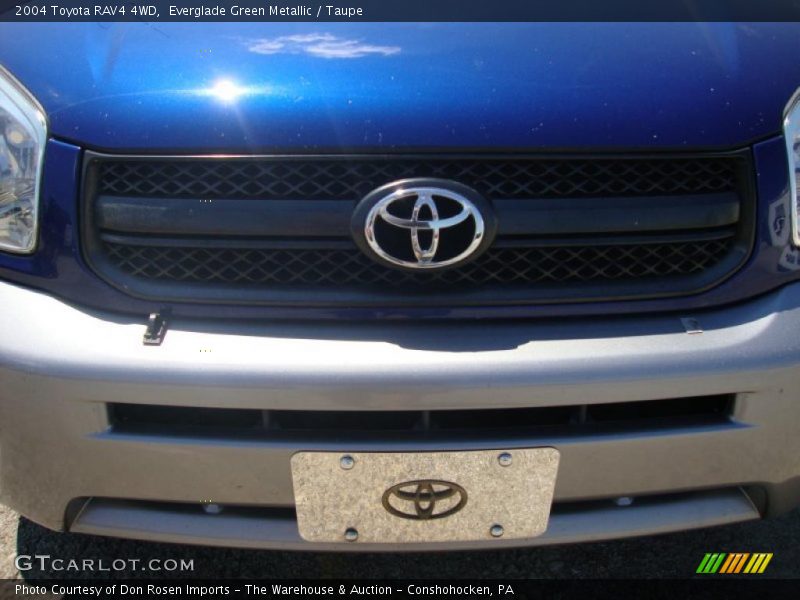 Everglade Green Metallic / Taupe 2004 Toyota RAV4 4WD