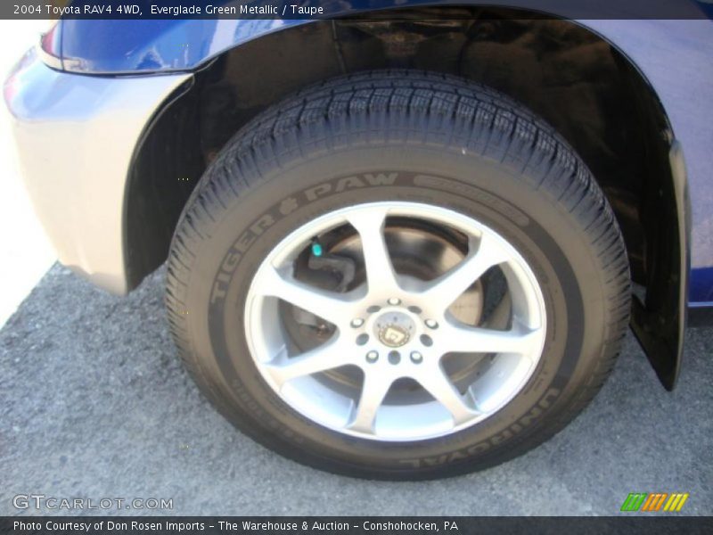 Everglade Green Metallic / Taupe 2004 Toyota RAV4 4WD