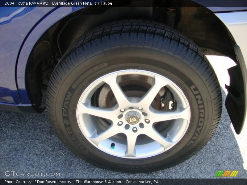 Everglade Green Metallic / Taupe 2004 Toyota RAV4 4WD