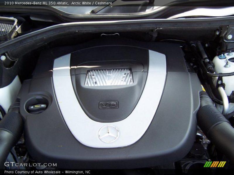 Arctic White / Cashmere 2010 Mercedes-Benz ML 350 4Matic
