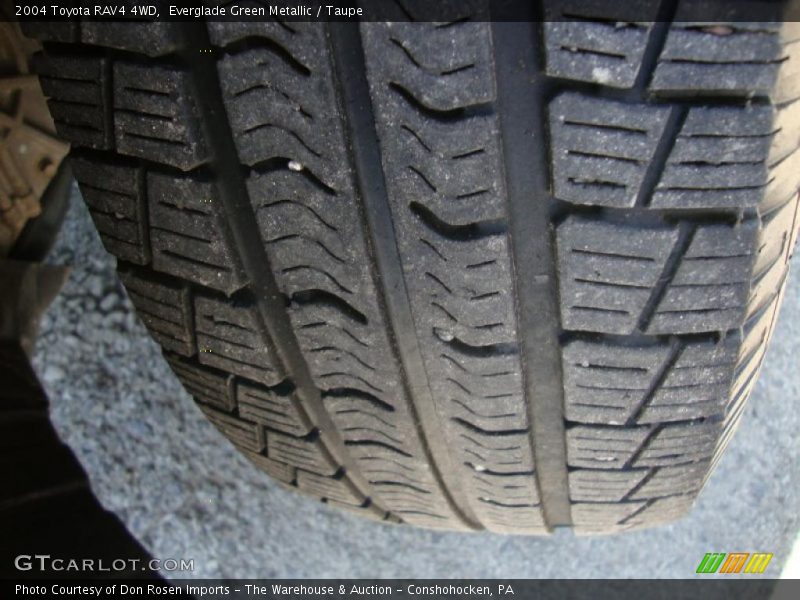 Everglade Green Metallic / Taupe 2004 Toyota RAV4 4WD