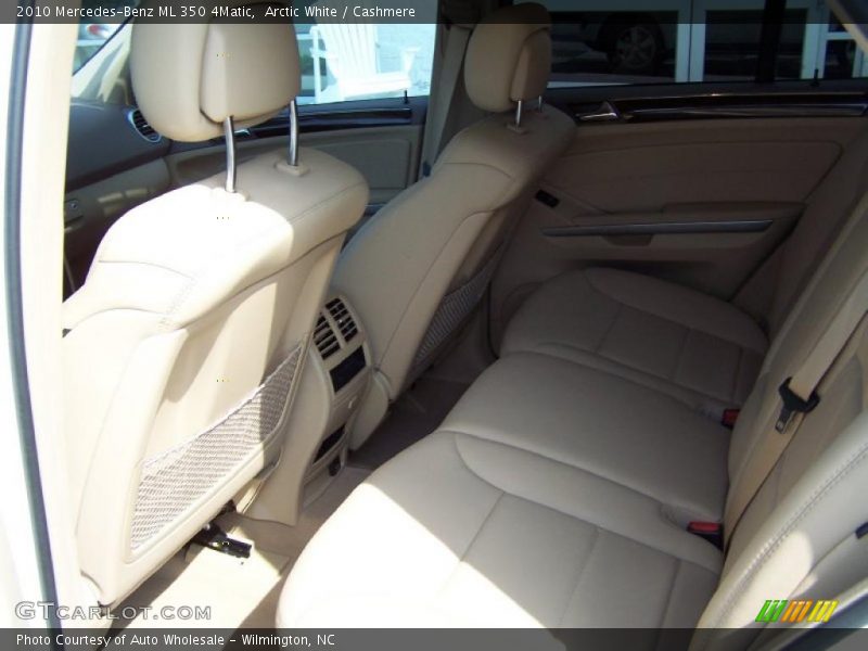 Arctic White / Cashmere 2010 Mercedes-Benz ML 350 4Matic