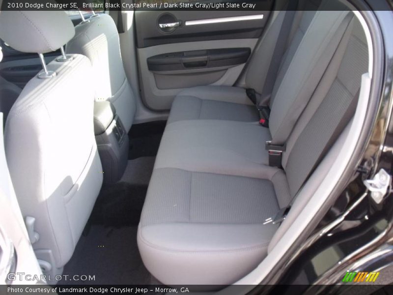 Brilliant Black Crystal Pearl / Dark Slate Gray/Light Slate Gray 2010 Dodge Charger SE