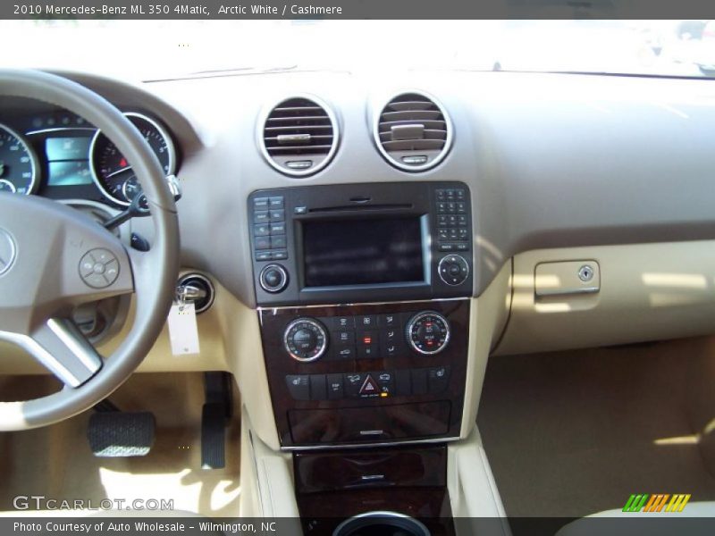 Arctic White / Cashmere 2010 Mercedes-Benz ML 350 4Matic