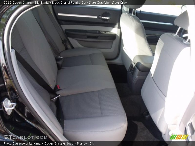 Brilliant Black Crystal Pearl / Dark Slate Gray/Light Slate Gray 2010 Dodge Charger SE