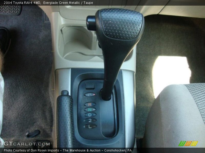 Everglade Green Metallic / Taupe 2004 Toyota RAV4 4WD