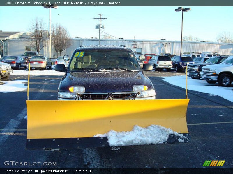 Dark Blue Metallic / Gray/Dark Charcoal 2005 Chevrolet Tahoe 4x4
