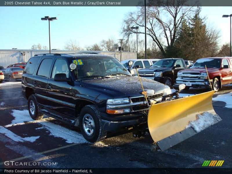 Dark Blue Metallic / Gray/Dark Charcoal 2005 Chevrolet Tahoe 4x4