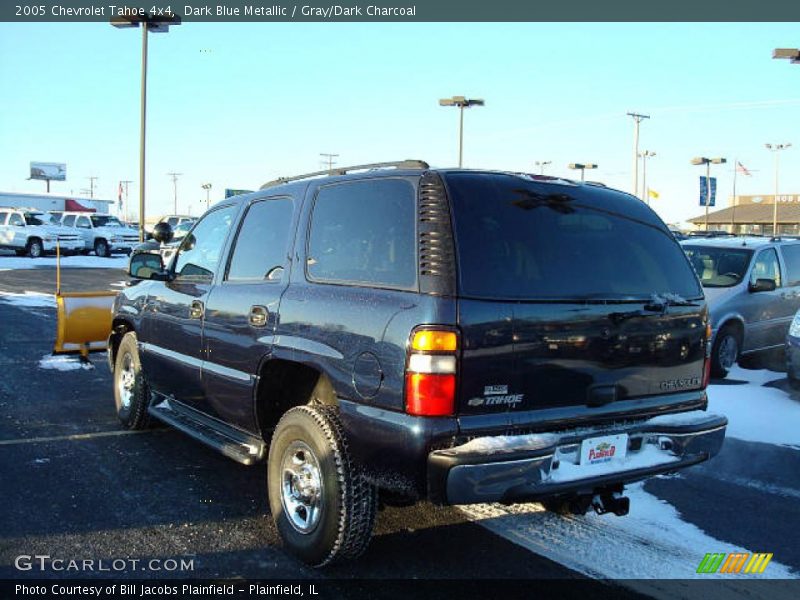 Dark Blue Metallic / Gray/Dark Charcoal 2005 Chevrolet Tahoe 4x4