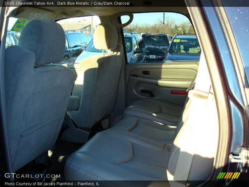 Dark Blue Metallic / Gray/Dark Charcoal 2005 Chevrolet Tahoe 4x4