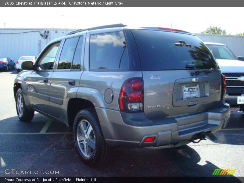 Graystone Metallic / Light Gray 2005 Chevrolet TrailBlazer LS 4x4