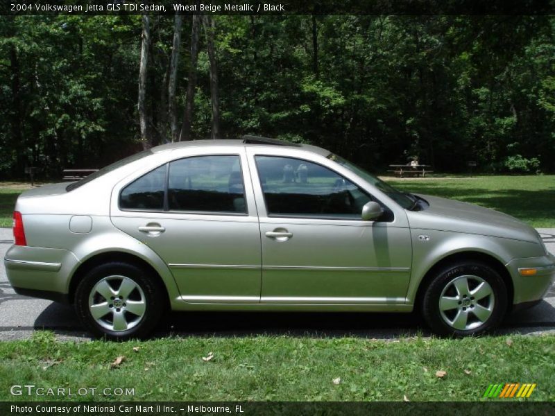 Wheat Beige Metallic / Black 2004 Volkswagen Jetta GLS TDI Sedan