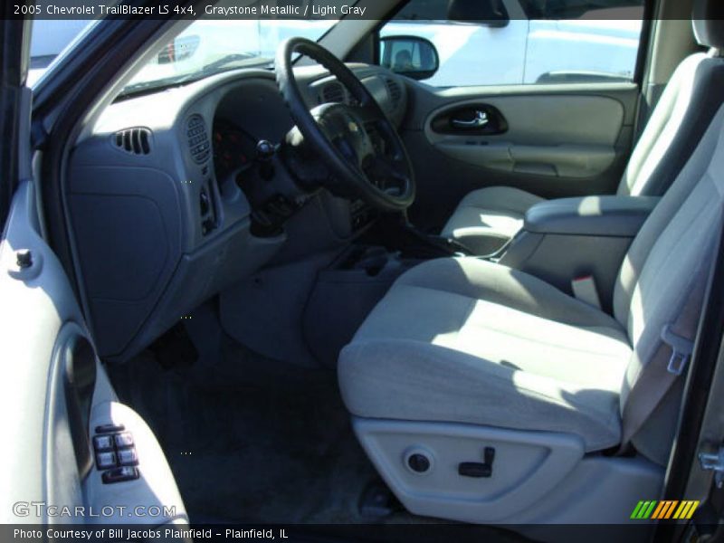 Graystone Metallic / Light Gray 2005 Chevrolet TrailBlazer LS 4x4