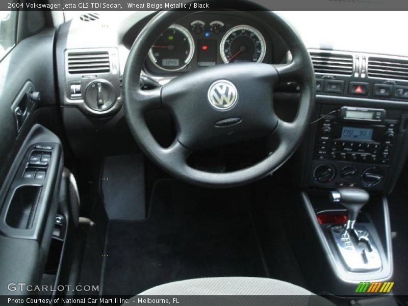Wheat Beige Metallic / Black 2004 Volkswagen Jetta GLS TDI Sedan