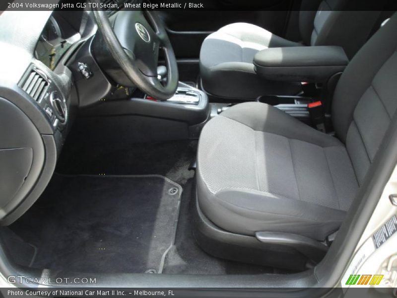 Wheat Beige Metallic / Black 2004 Volkswagen Jetta GLS TDI Sedan