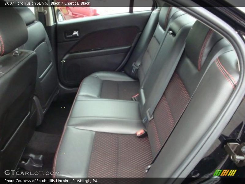 Black / Charcoal Black 2007 Ford Fusion SE V6