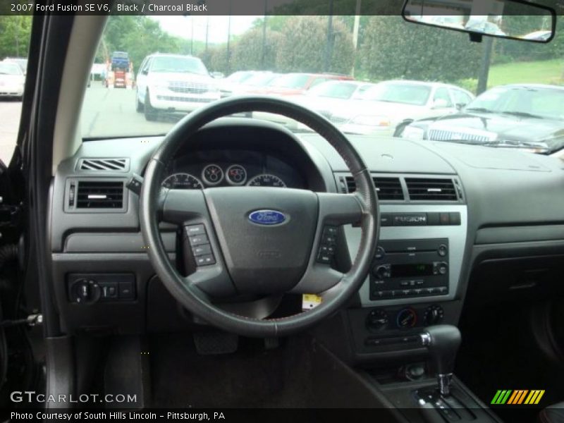Black / Charcoal Black 2007 Ford Fusion SE V6