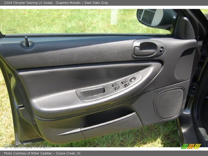 Graphite Metallic / Dark Slate Gray 2004 Chrysler Sebring LX Sedan