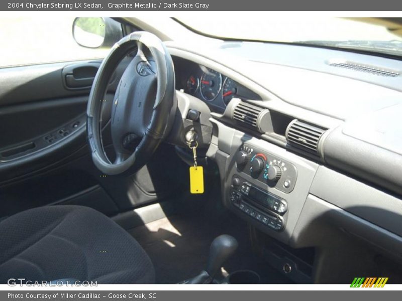 Graphite Metallic / Dark Slate Gray 2004 Chrysler Sebring LX Sedan