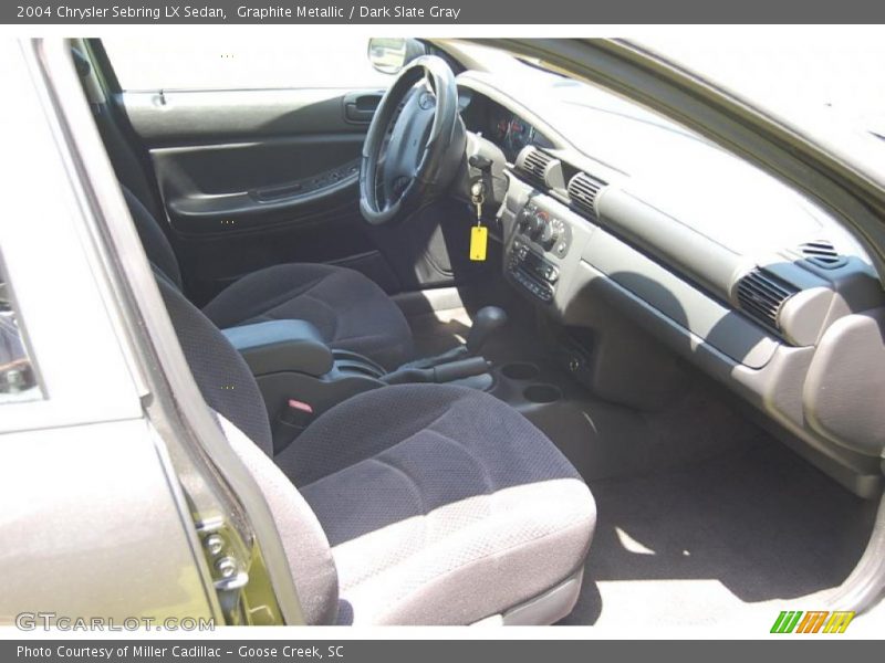Graphite Metallic / Dark Slate Gray 2004 Chrysler Sebring LX Sedan