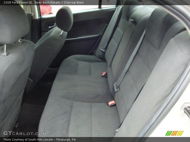 Silver Birch Metallic / Charcoal Black 2008 Ford Fusion SE