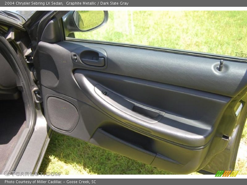 Graphite Metallic / Dark Slate Gray 2004 Chrysler Sebring LX Sedan
