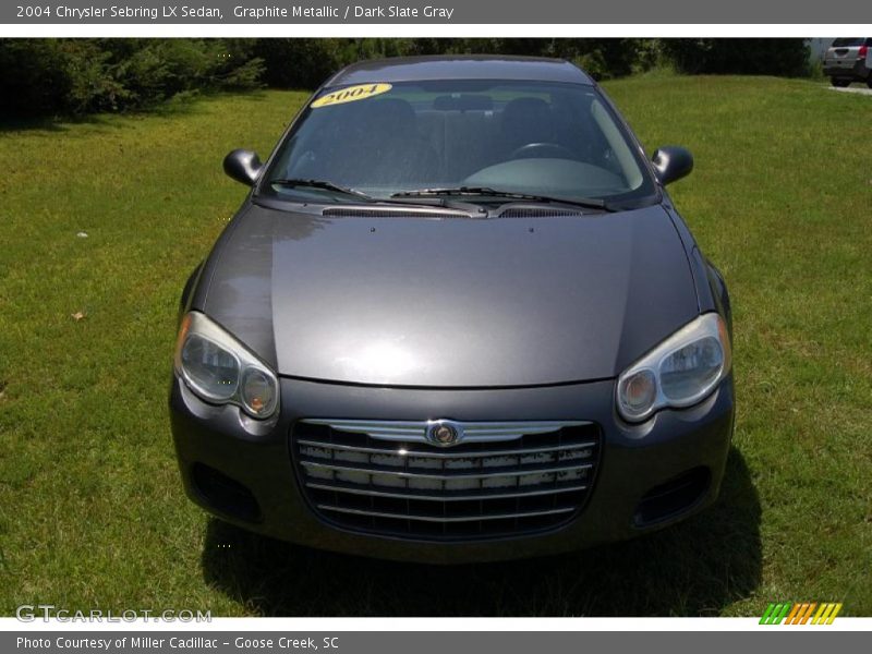 Graphite Metallic / Dark Slate Gray 2004 Chrysler Sebring LX Sedan