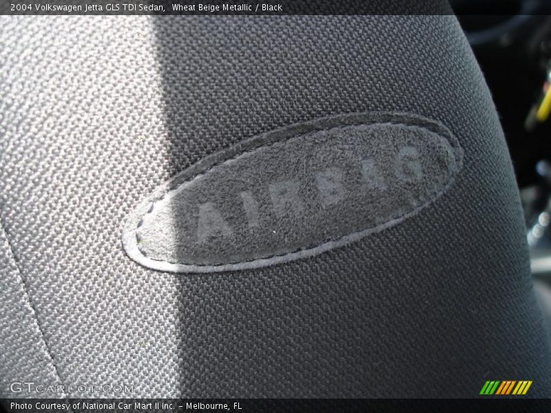 Wheat Beige Metallic / Black 2004 Volkswagen Jetta GLS TDI Sedan