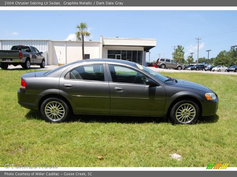 Graphite Metallic / Dark Slate Gray 2004 Chrysler Sebring LX Sedan